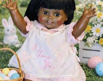 Vintage 1973 Ideal Toy Corp GHB-H-225 Baby Crissy Growing Hair