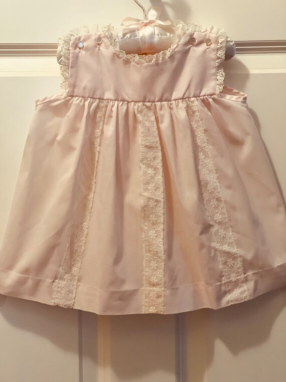Sweet Little 1960s Summer Pink Nannette dress wit… - image 6