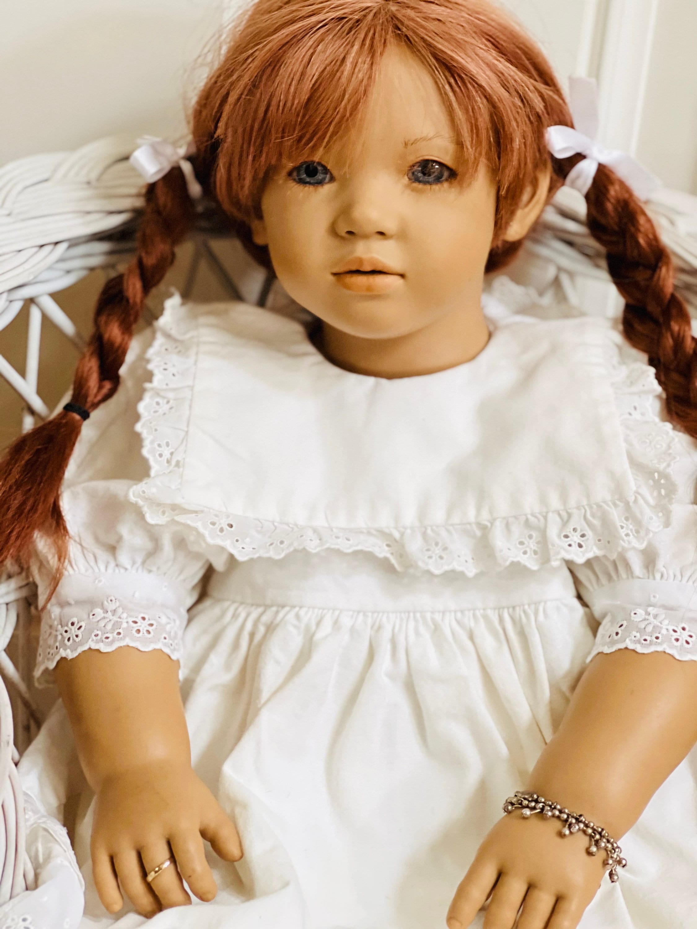 Liliane Himstedt Realistic Vinyl Doll From the Annette