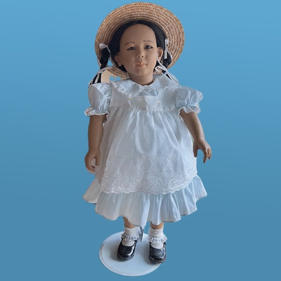 Eyelet pinafore dress hotsell