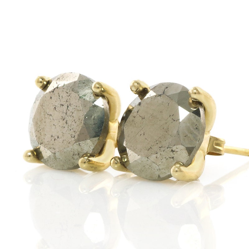 Pyrite Sterling Silver Earrings