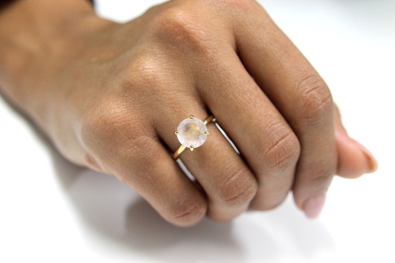 gold ring,wow ring,quartz ring,pink ring,love ring,rectangle ring,cocktail ring,prong ring,rose quartz ring