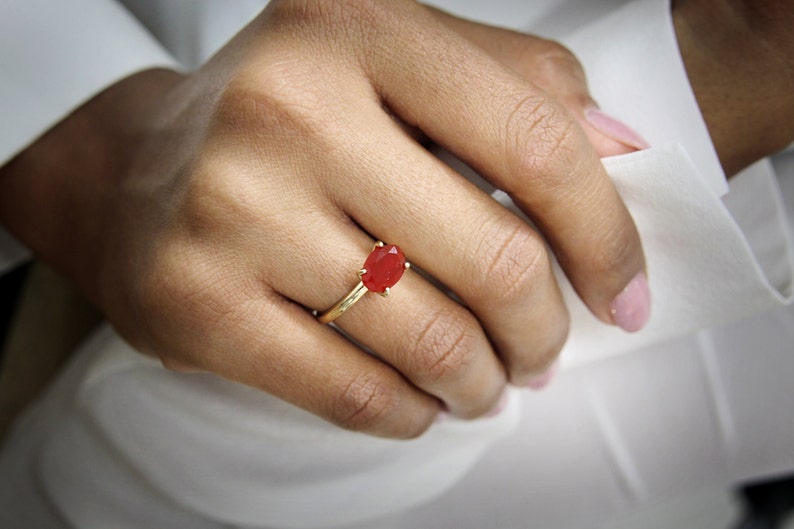 14k gold ring,gemstone ring tiny gemstone ring,small prong setting ring,small stone ring,gold filled ring