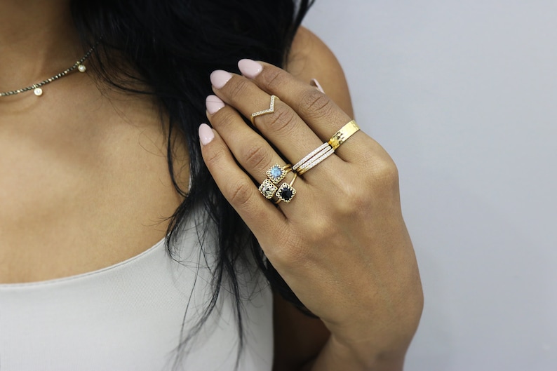 Malachite ring,delicate rings,delicate rose gold ring,gemstone ring,thin rings for women,thin gold ring,14k thin ring