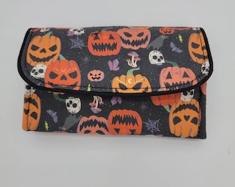 Jack O Lantern wallet/clutch