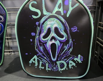 Horror movie   purse /tote /cross body bag/mini backpack