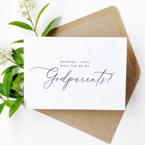 Tarjeta de propuesta de padrino personalizada, ¿serás mi padrino, madrina, padrino, guía, padrino, padrino?