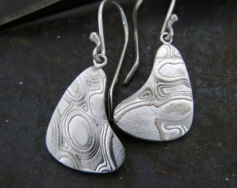 Mokume Earrings