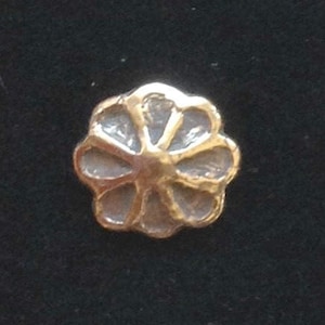 Cast Bronze Tudor Button