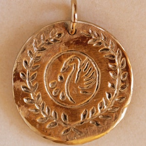 Bronze Pelican - Laurel Medallion