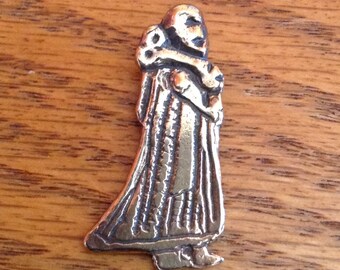 Bronze Valkyrie with Club from Sweden