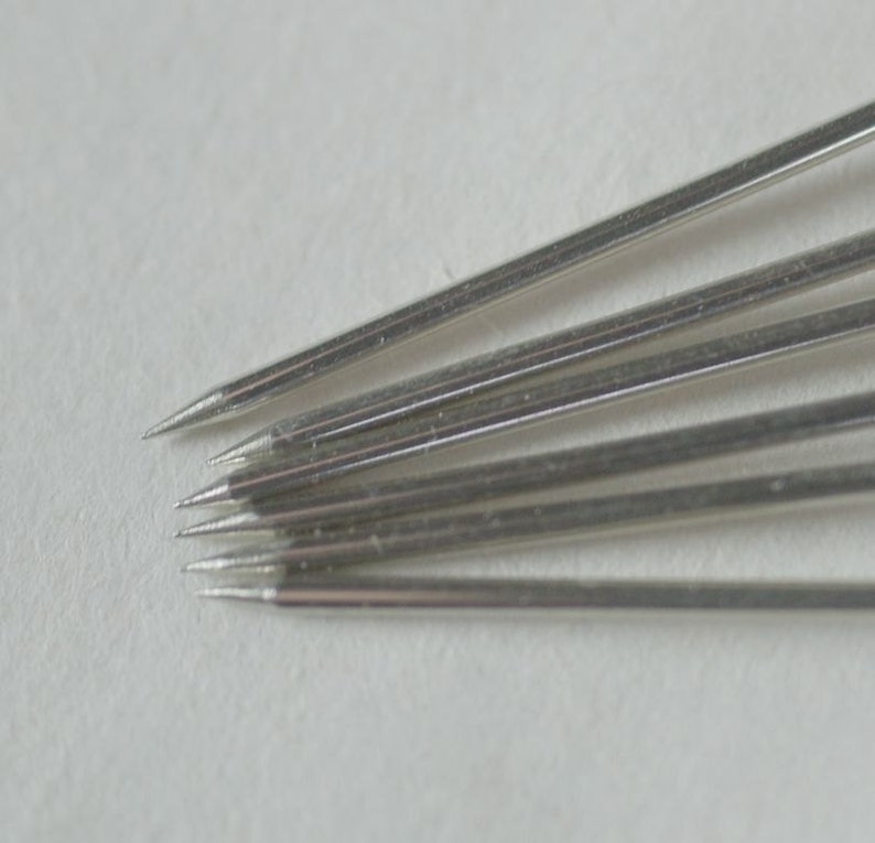 Small Nickel Silver Dress Pins image 4