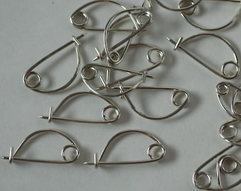 Silver Colored Fibulae - set of 6