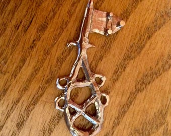 Viking Key Bronze Reproduction from Hedeby