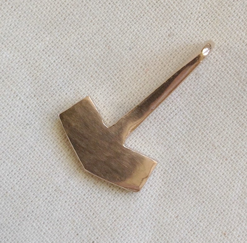 Bronze Thor/'s Hammer on a Leather Cord Mjolnir