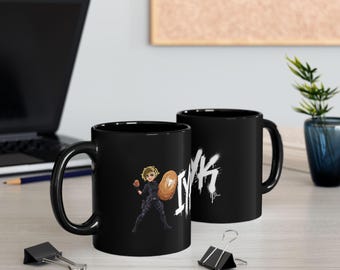 Yelena Small Potato Big Potato Stuff Black Mug (11oz, 15oz)