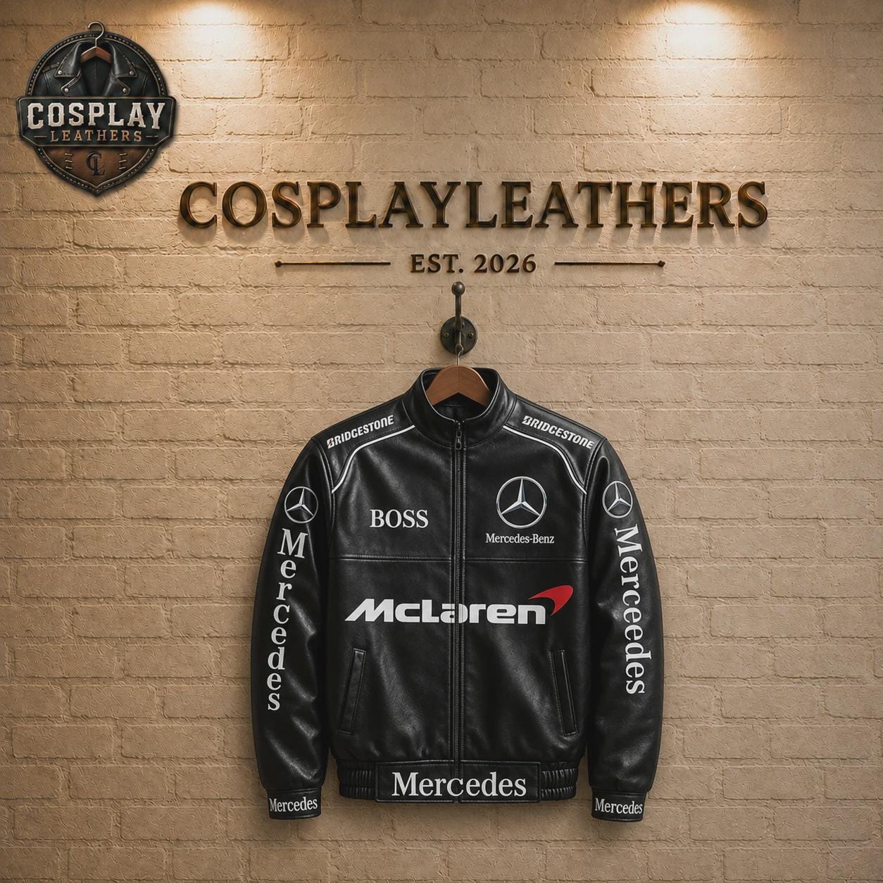F1 Racing Jacket Mercedes - Etsy
