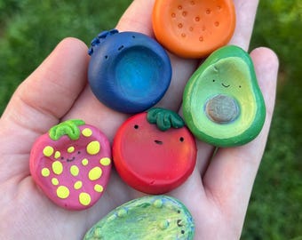 Pocket Produce Worry Stones