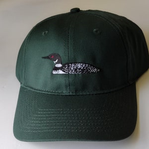 Limited Special Embroidered Loon Cap, Loon Baseball Cap