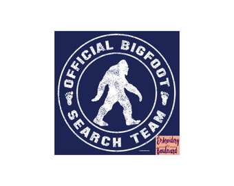 Bigfoot Search Team Graphic T-Shirt, Sasquatch Tee