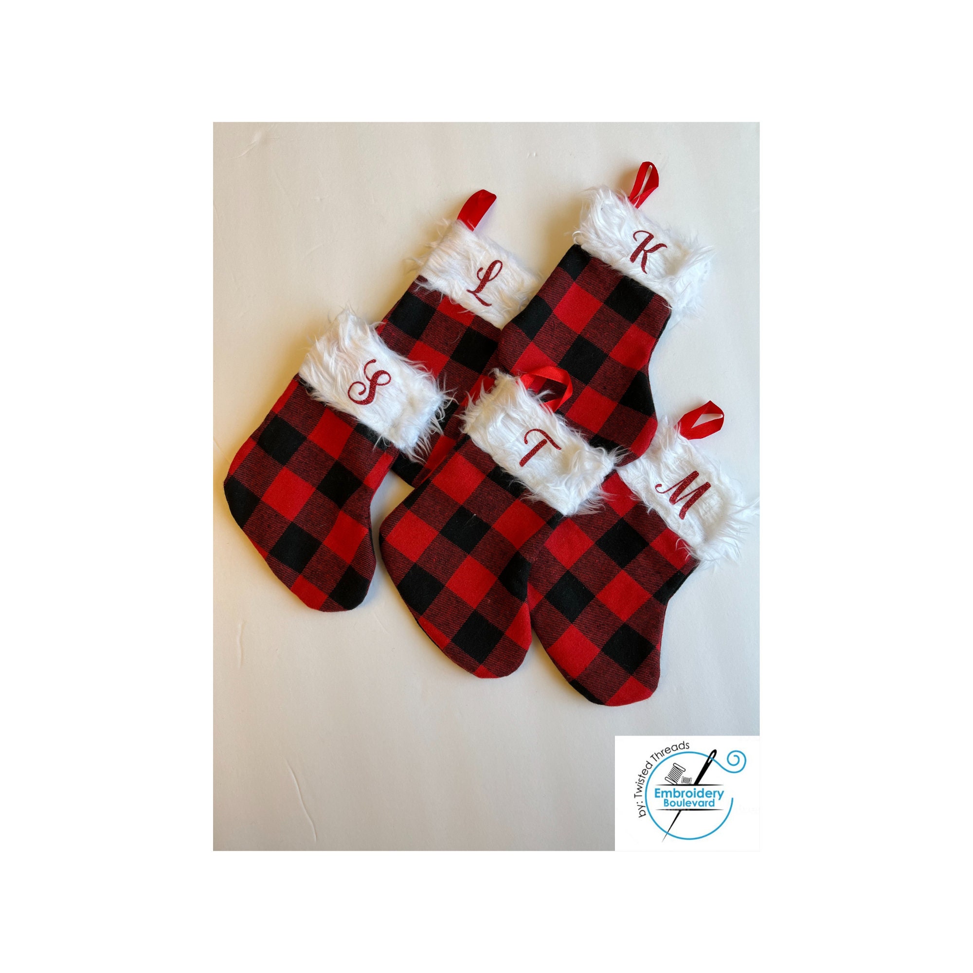 Hopearl Pom Pom Christmas Stockings Kit Boho Style Socks Ultra Soft Holders  Ornament Luxury Gift Bags for Family Xmas Tree Party Supplies, Cream, 18