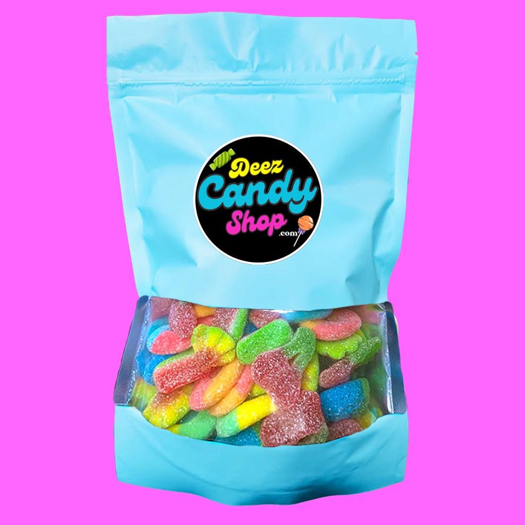 バッグ candy 2 Pound Pick-n-mix Gummy Candy Bag | Custom Candy Gift - Etsy