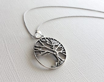 Sterling Silver Tree of Life Necklace