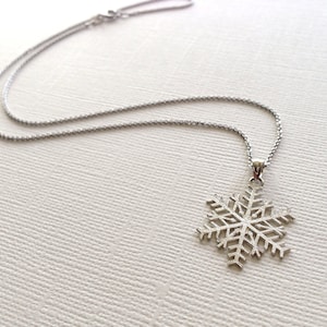 Collana Fiocco di Neve in Argento