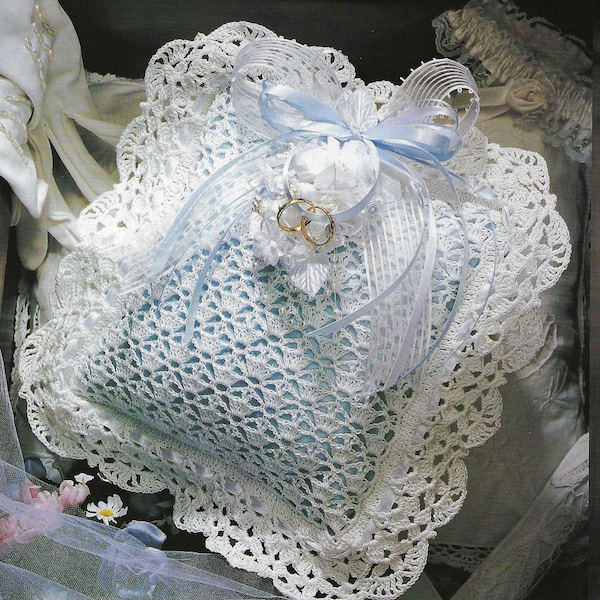 Ring Bearer's Crochet Pillow Pattern