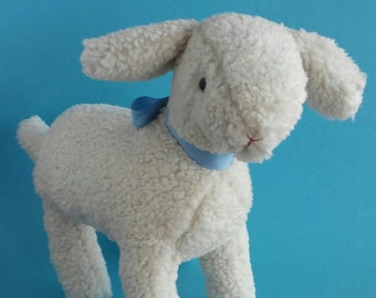 RARE Precious Standing Lamb Stuffed Toy Pattern
