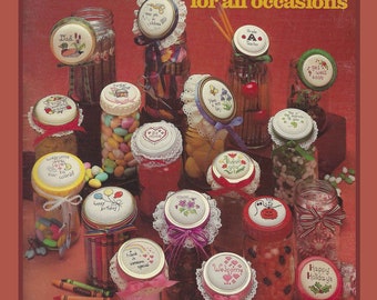 Jar Lids for All Occasions Cross Stitch Pattern