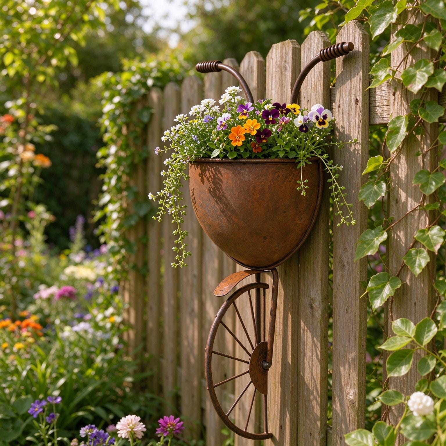Vintage Flower Pot - Etsy