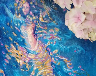 Mermaid Sea Beauty - Fine Art Giclee
