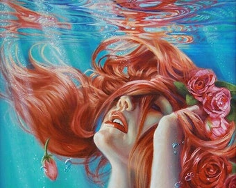 Fine Art Giclee "Emerging" artwork  - SPECIAL SHOW SALE