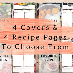 Healthy Pup Recipe Pages - Doggy Cookbook Printable