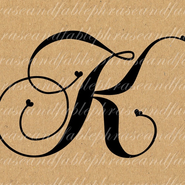 Letter K - Etsy