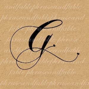 Letra G corações 278 Digital Download alfabeto inicial nome glifo personagem fonte tipografia Clipart