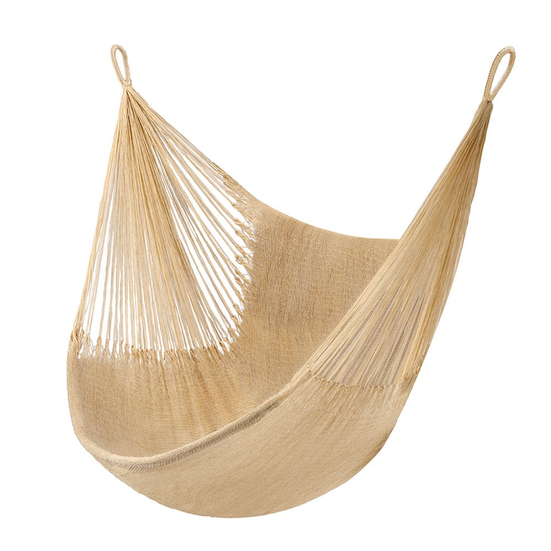 Hanging Chair Hammock: Big Sur Natural Taupe by Yellow Leaf image 2