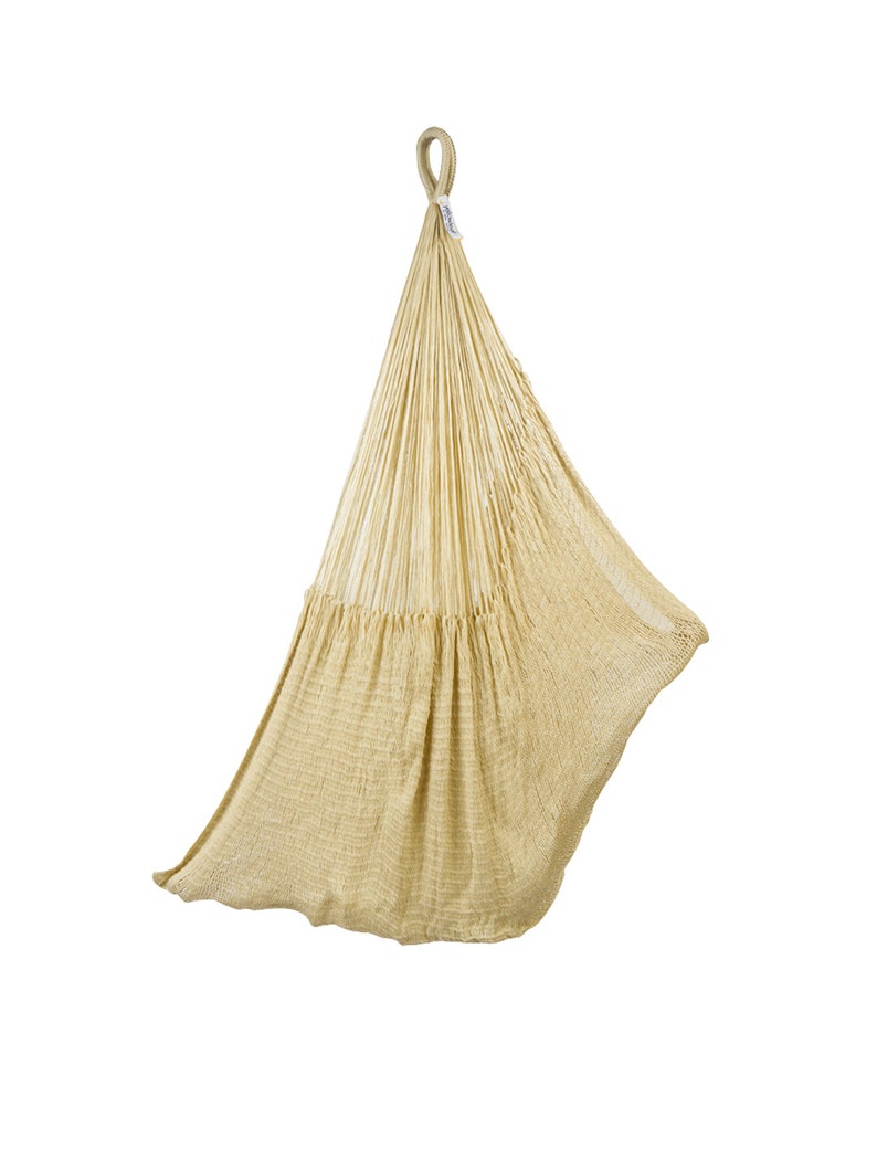 Big Sur Hanging Chair Hammock Yellow Leaf Hammocks Etsy