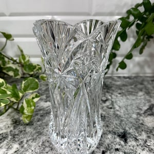 フランス製＊クリスタル・ダルク 花瓶　28cm フランス製クリスタル花瓶 - Etsy 日本
