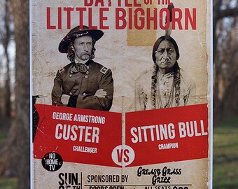 Battle of the Little Big Horn 11x17 print