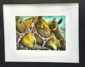 Original impressionistic artwork. “THE TRIO”