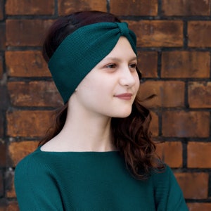 Headband extra flexible, warm and soft!