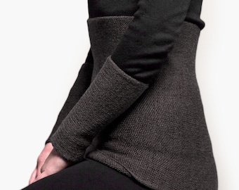 Knitted Kidneywarmer or Miniskirt