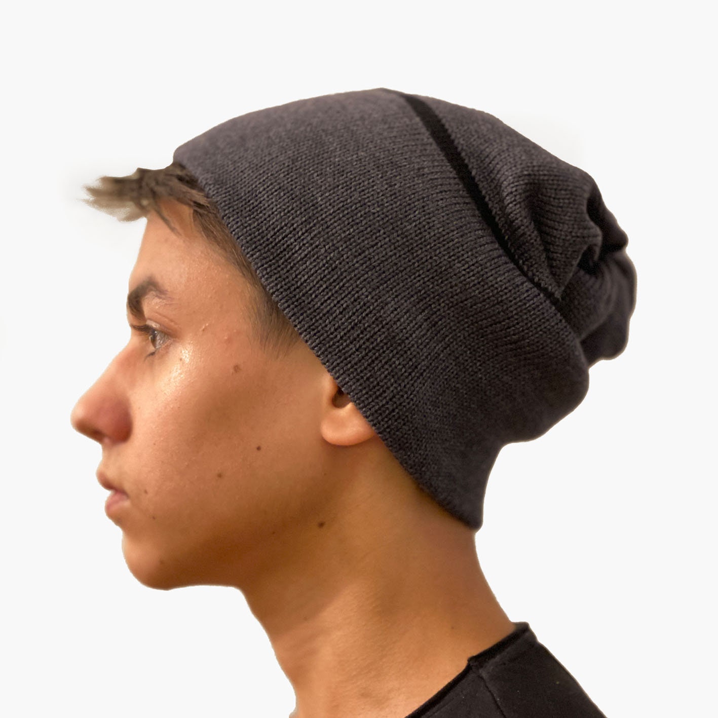 Knitted Beany From Poor Wool merino - Etsy Sweden | Beanies