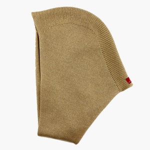 Balaklava 100%SchurwolleMerino Karamel