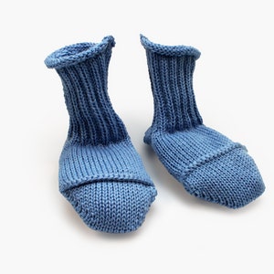 Woolen Babysocks vincente Blue