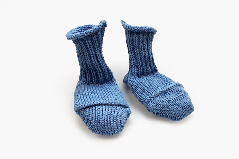 Woolen Babysocks vincente Blue