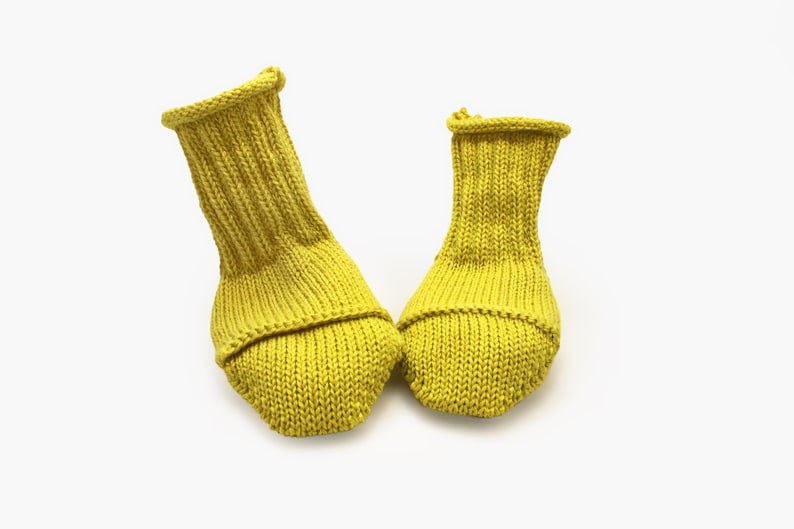 Woolen Babysocks vincente Yellow