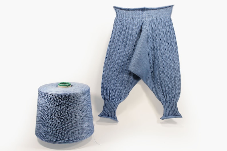 grows with the Baby Summer Sarouelpants knit from poor ECO Cotton